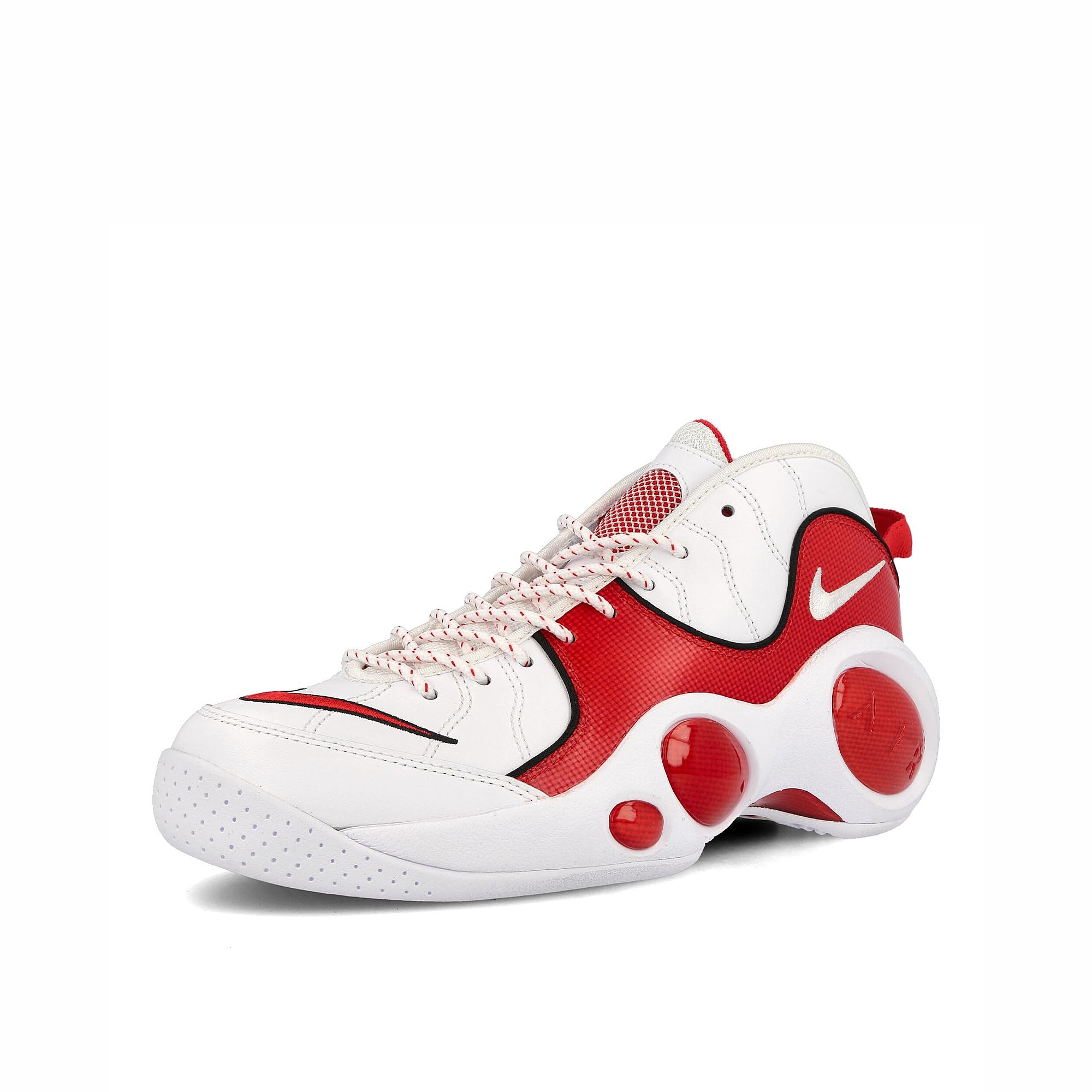 Nike air zoom flight 95 White / True Red - Black Sneakers  Close Up | Overkill