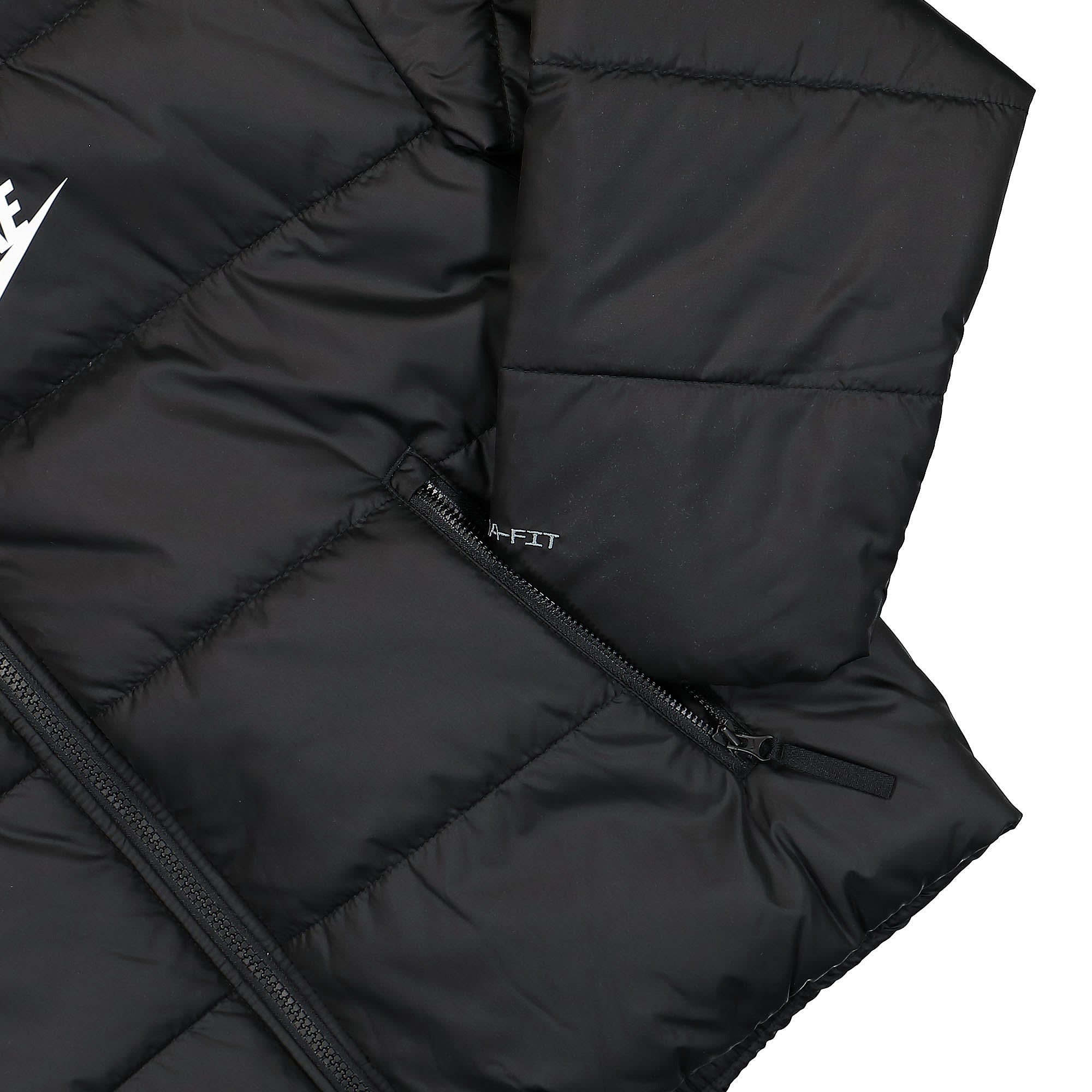 Nike Wmns NSW Therma-Fit Repel Hooded Jacket Black / Black / White Jackets Detailfoto | Overkill