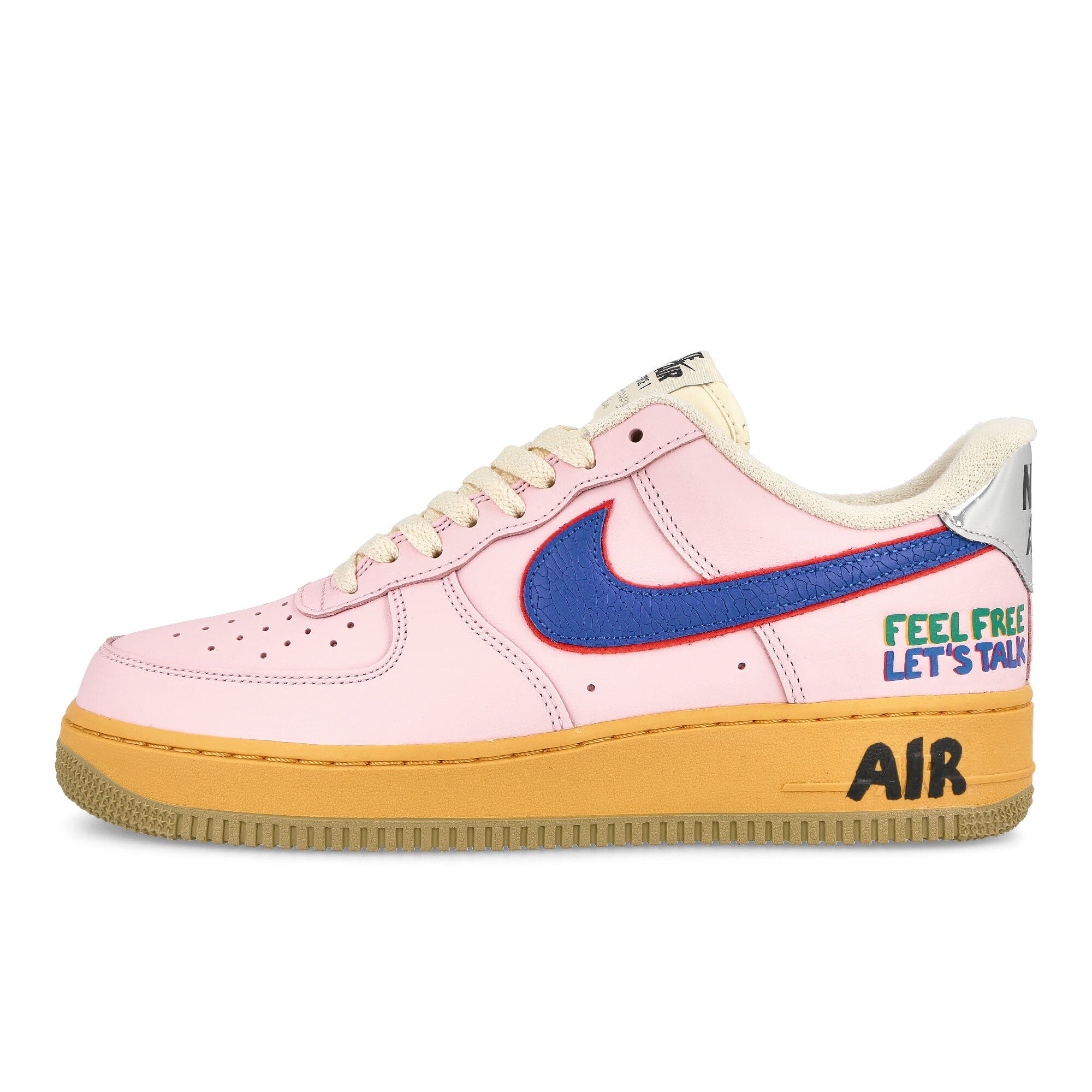 Yellow Nike Air Force Plateau Gelb White Schuhe Weiß Gelb Cloud