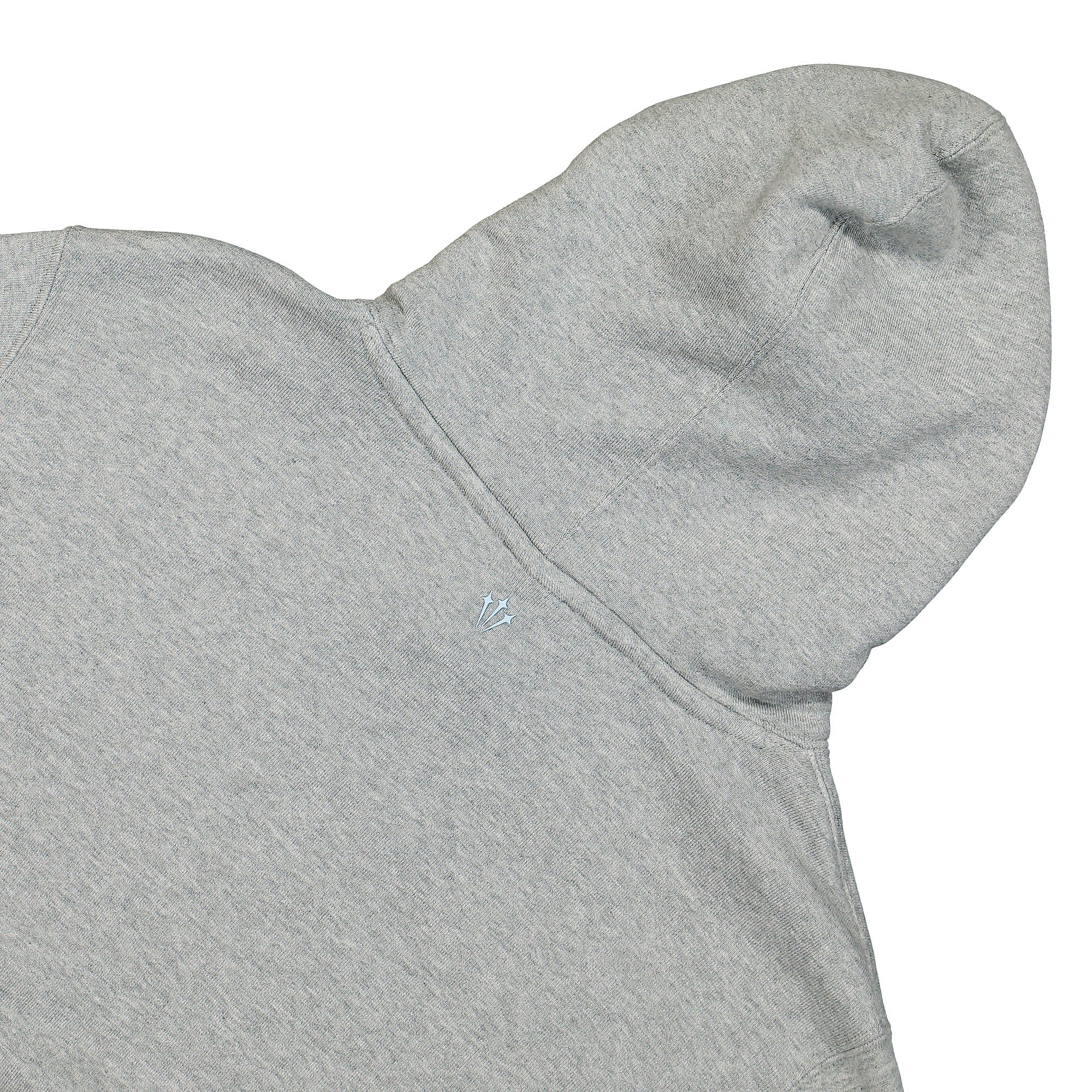 Nike NOCTA x Nike NRG DY Fleece Hoodie Dark Grey Heather / Cobalt Tint Hoodies Detail view 1 | Overkill