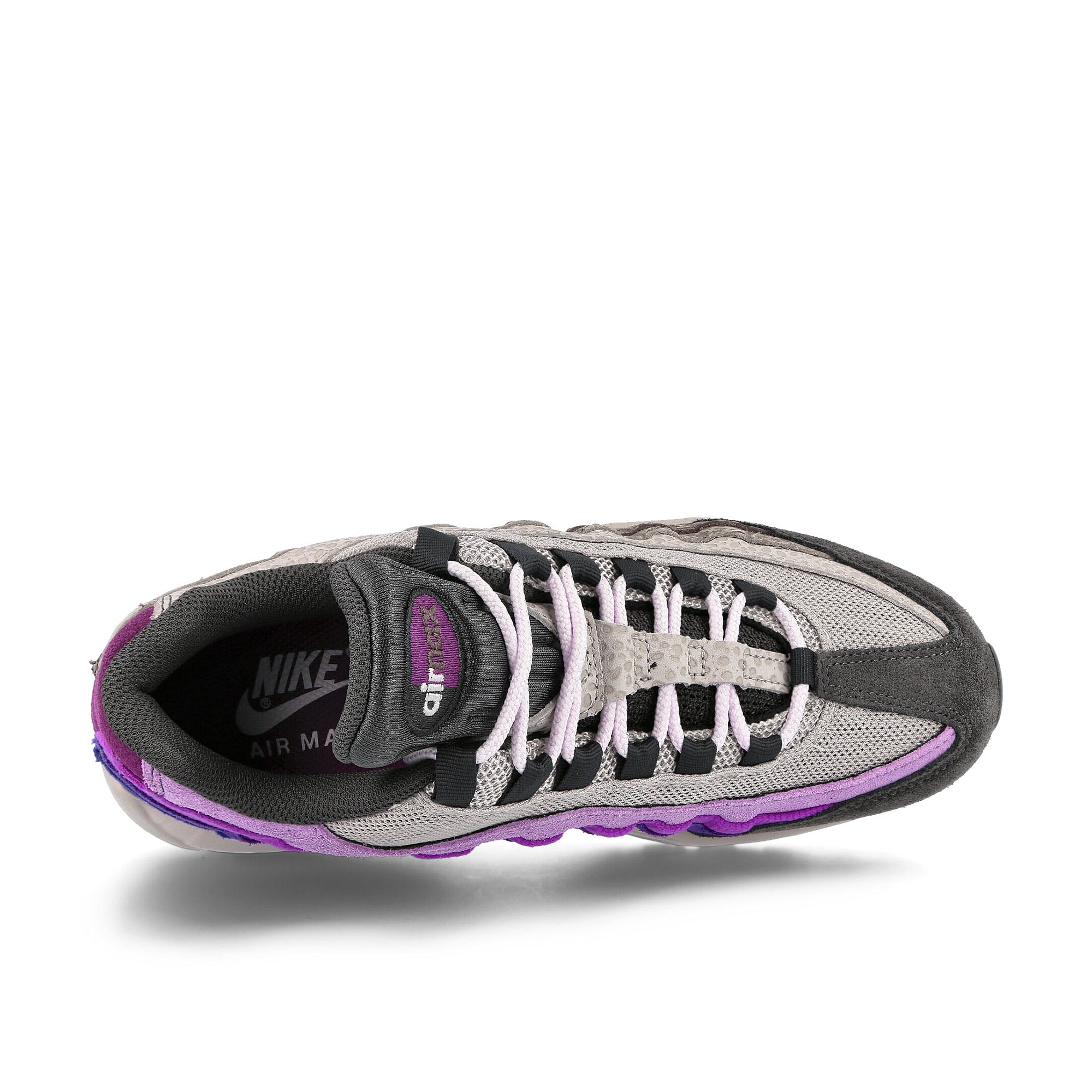 Nike wmns air max 95 Anthracite / Viotech - Ironstone - Moon Fossil Sneakers  Detailfoto | Overkill