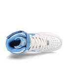 Nike wmns air force high og qs White-University Blue - Sail High Top Sneakers  Detailfoto | Overkill