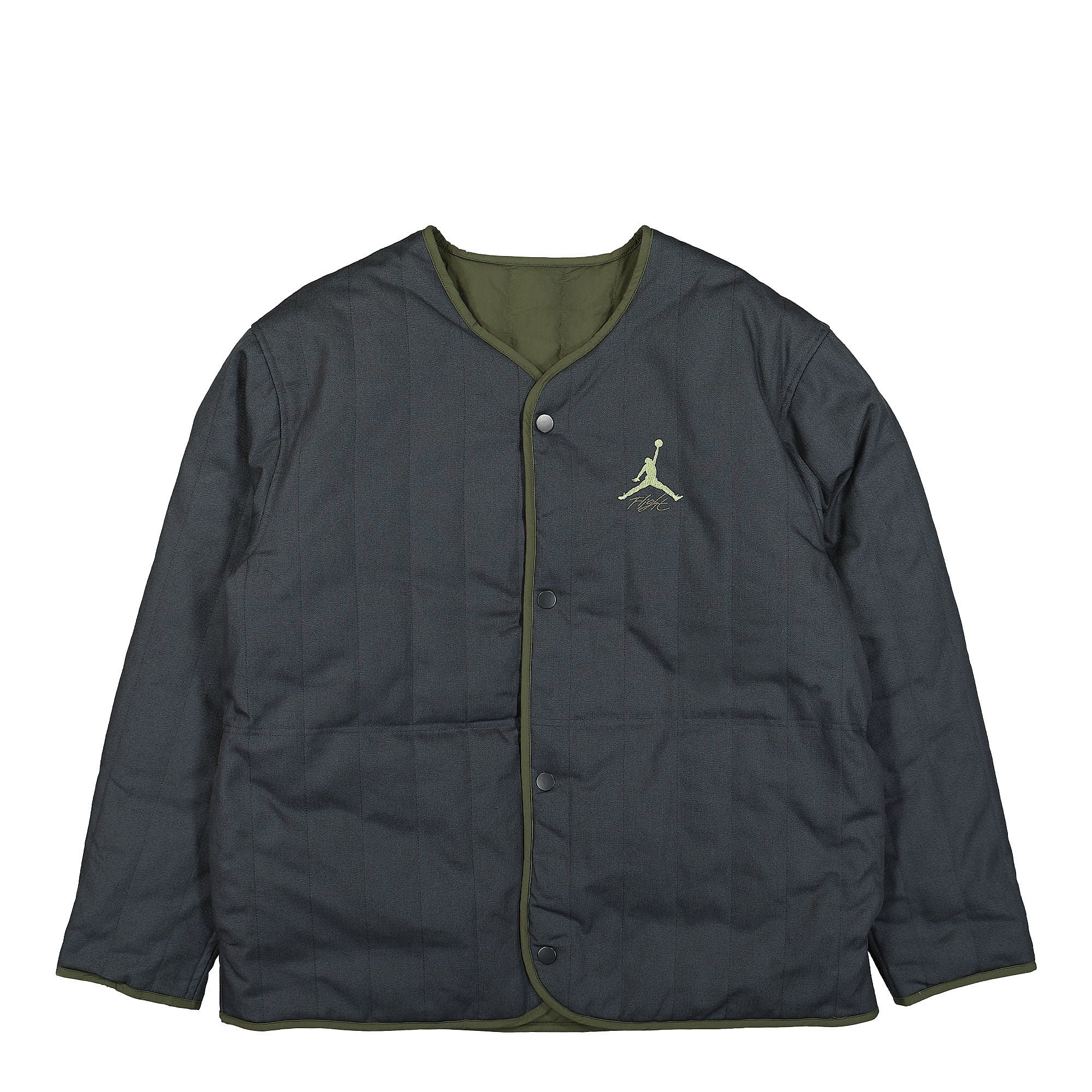 Jordan Air Jordan Flight Heritage Liner Jacket Off Noir / Cargo Khaki Jackets DX4349 045 | Overkill