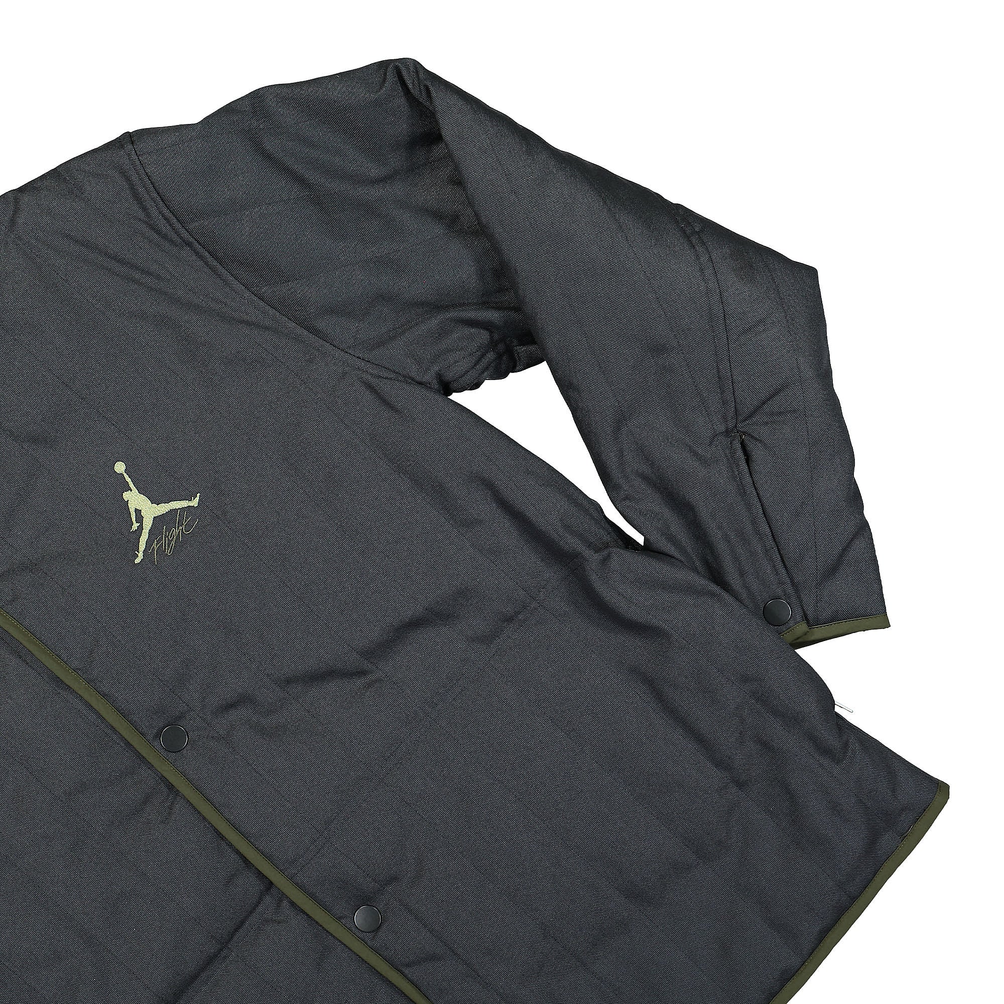 Jordan Air Jordan Flight Heritage Liner Jacket Off Noir / Cargo Khaki Jackets Detailfoto | Overkill