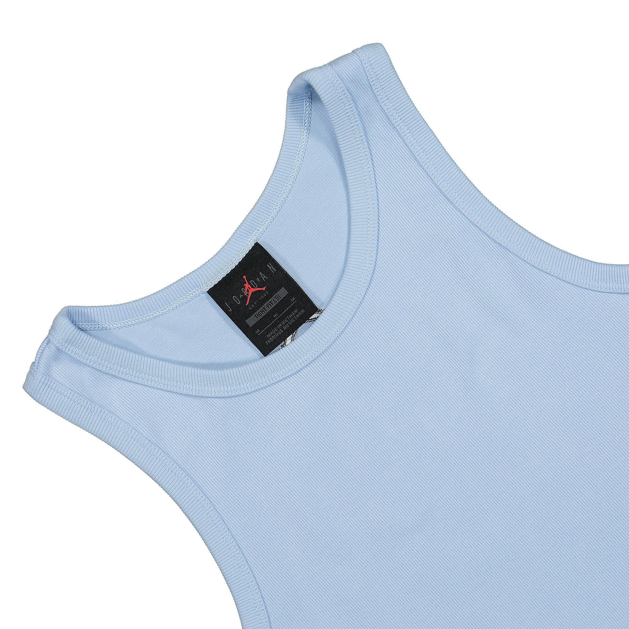 Jordan Air Jordan W Tank Top Ice Blue Tops Close-up | Overkill