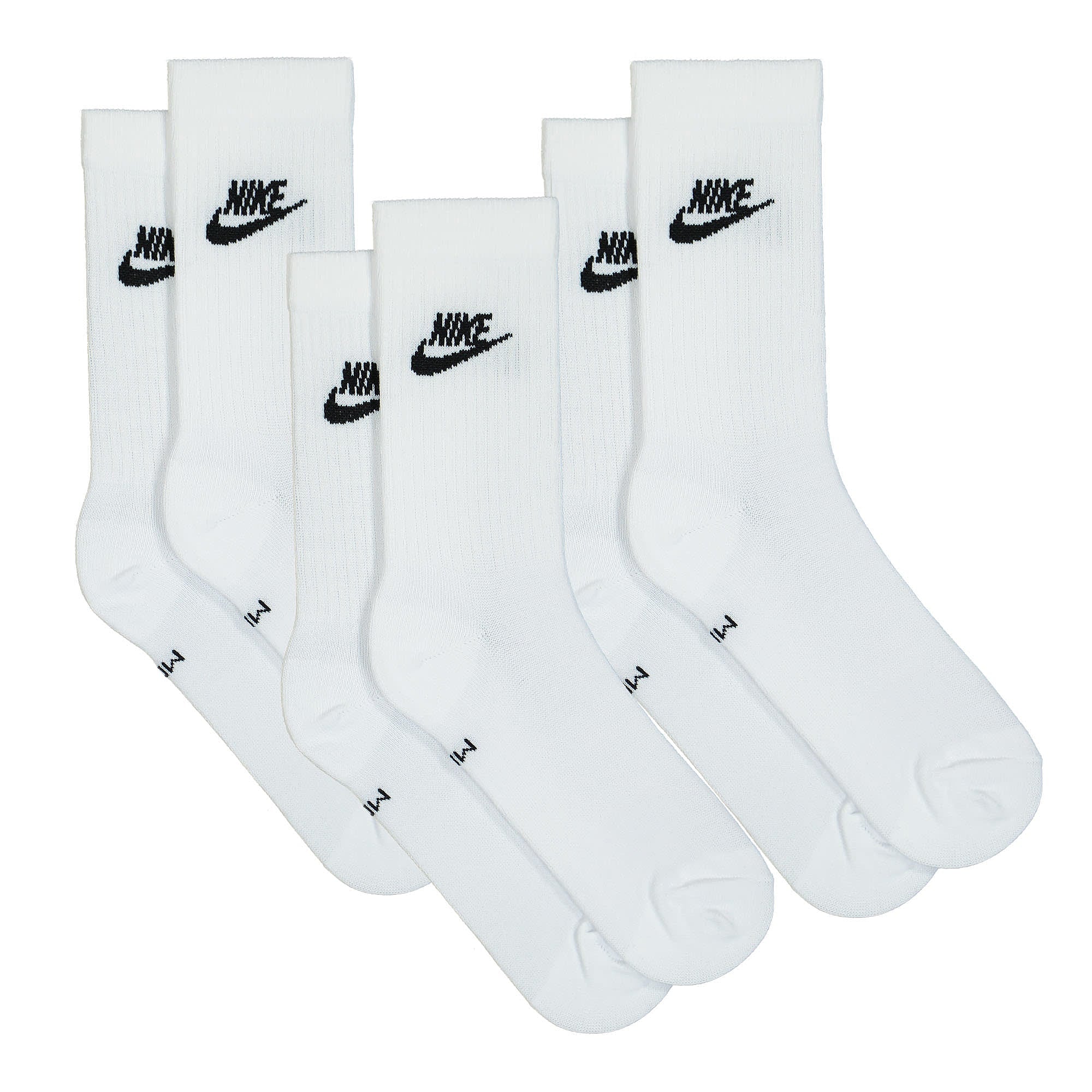 Nike Everyday Essentials Crew Socks White / Black Socks Material | Overkill