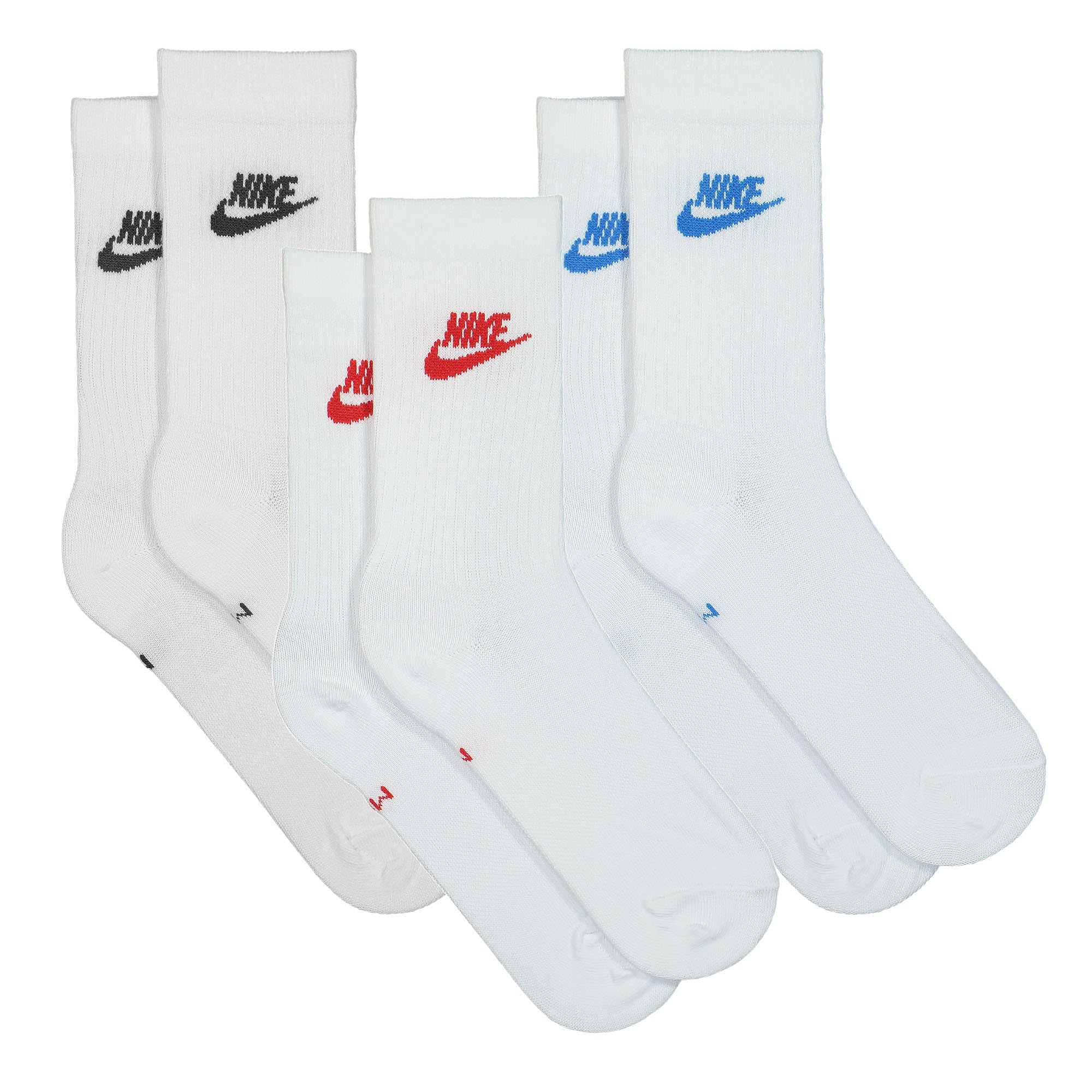 Nike Everyday Essentials Crew Socks 3 Pack Multi Color Socks Material | Overkill