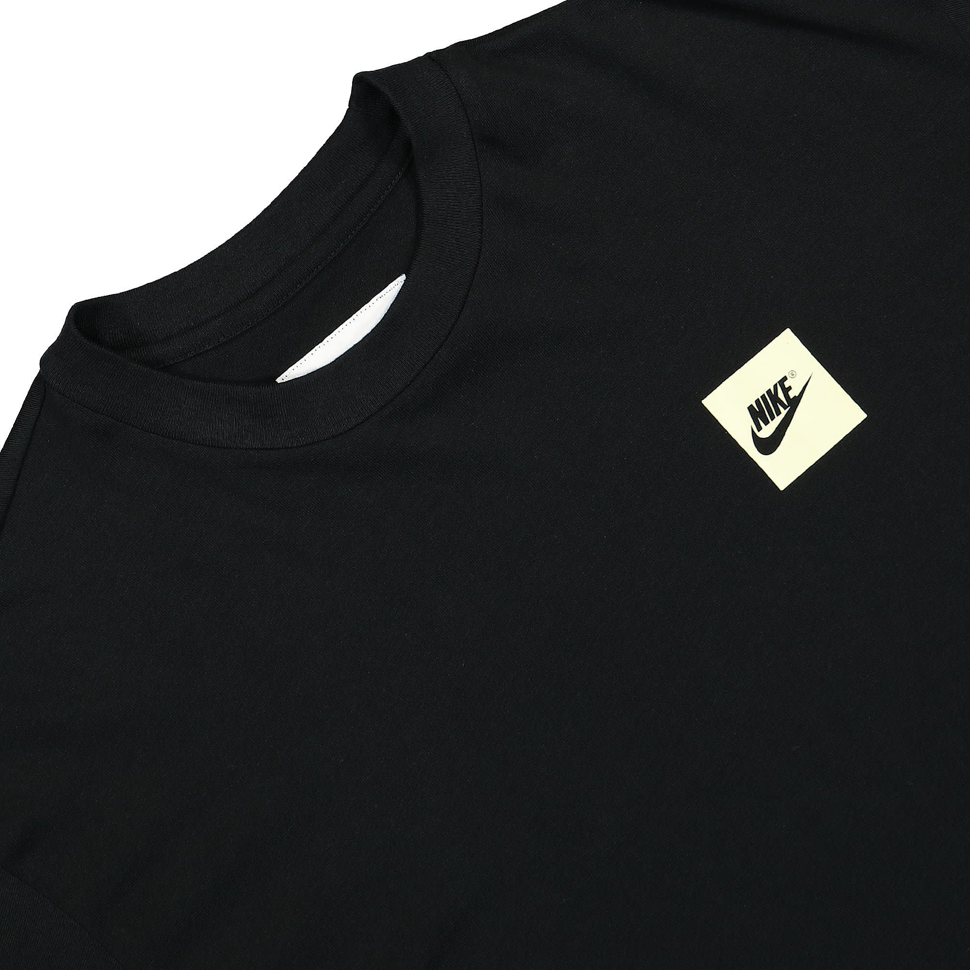 Nike NRG No Finish Glow Tee Black T-Shirts Close-up | Overkill