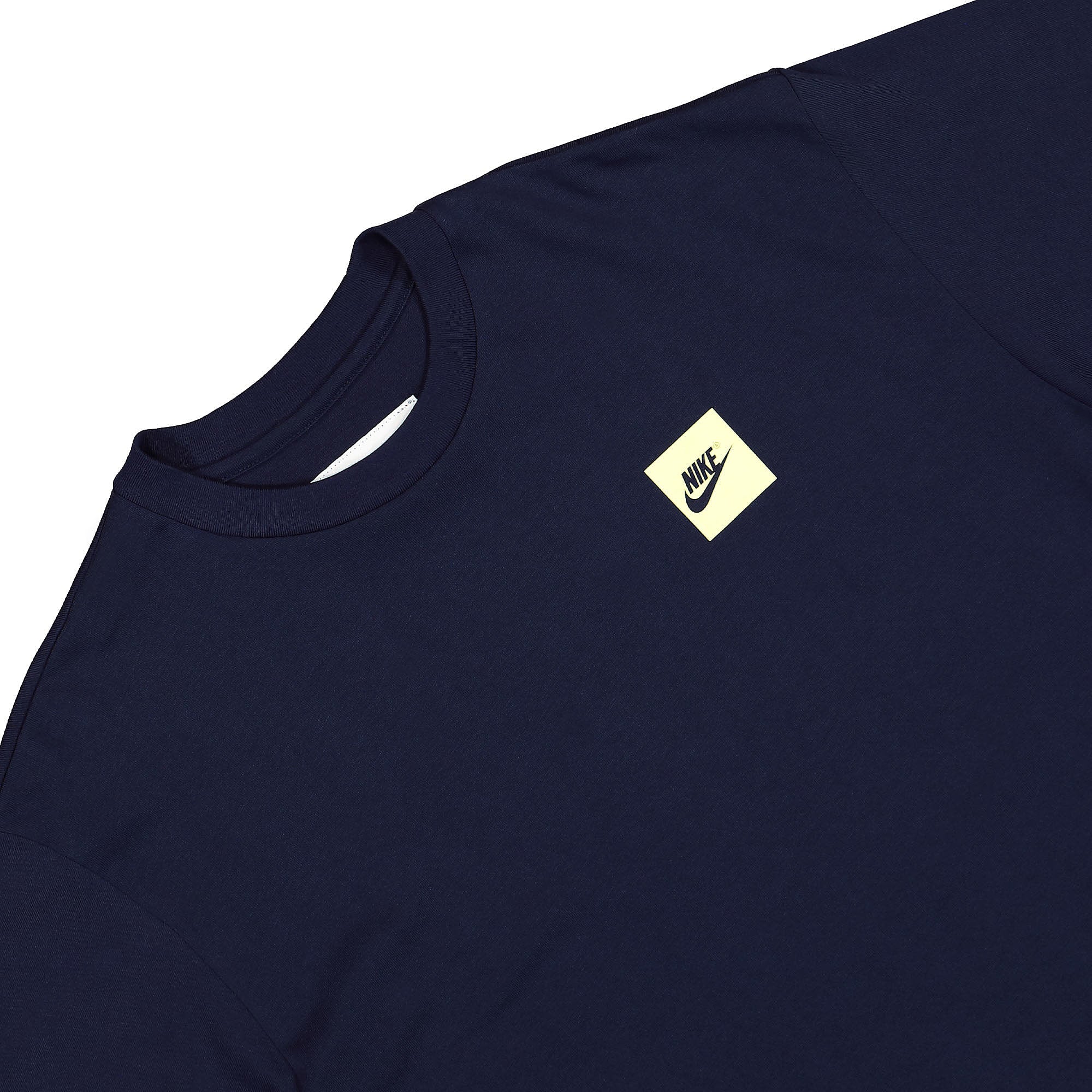 Nike NRG No Finish Glow Tee Blackened Blue T-Shirts Close-up | Overkill