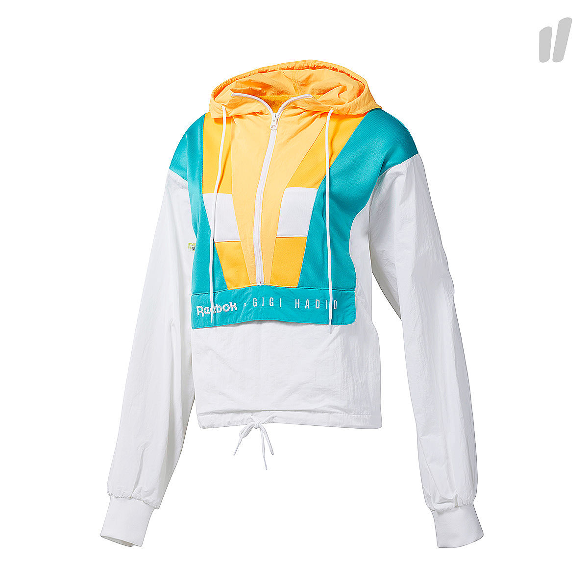 Reebok Gigi Hadid x Reebok Cover Up Black Track Jackets DY9373 | Overkill