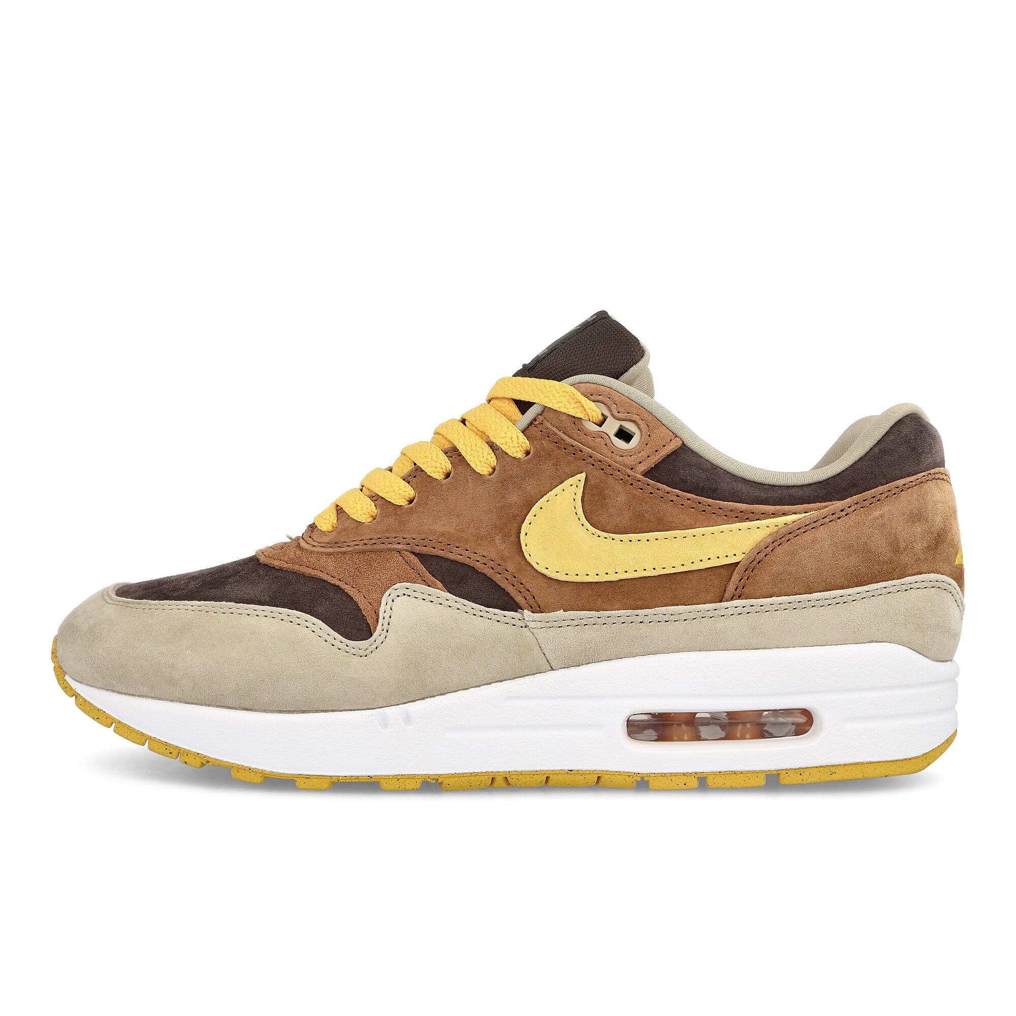 Nike Air Max 1 Premium Pecan-Yellow Ocre - Baroque Brown Low Top Sneakers DZ0482 200 | Overkill