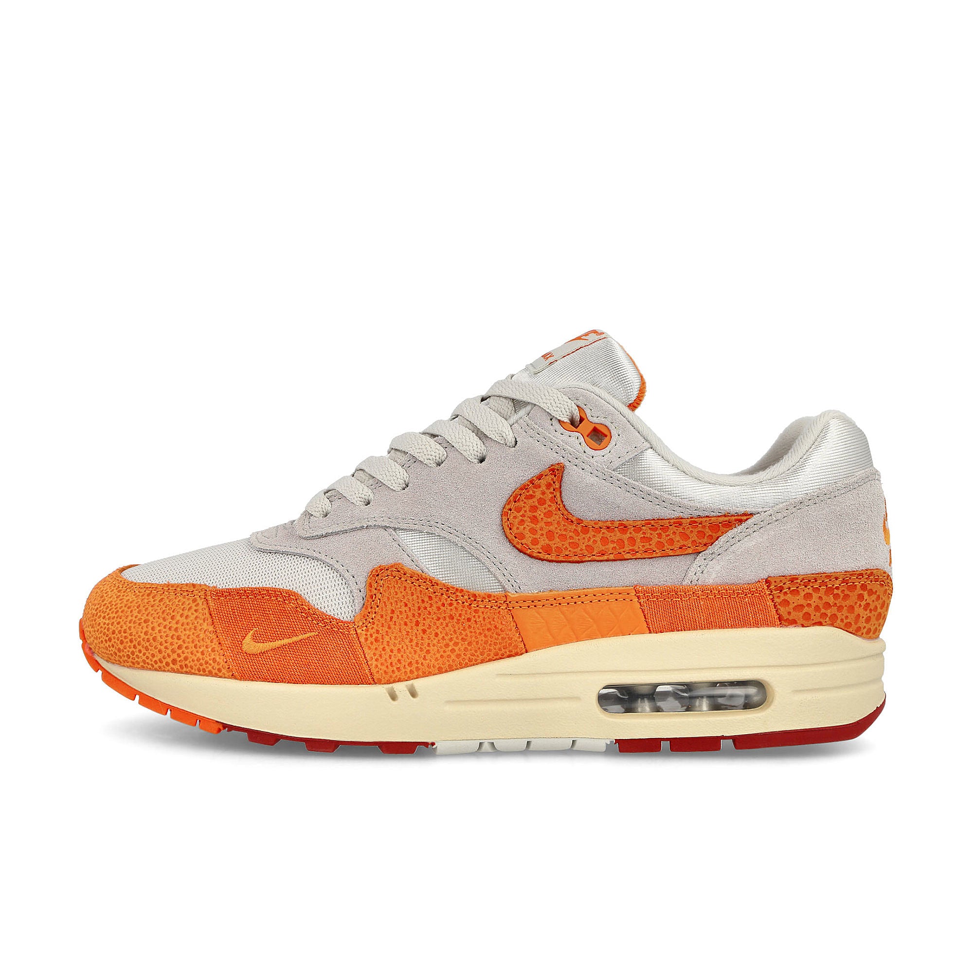 Nike Wmns Air Max 1 Light Bone-Magma Orange - Neutral Grey Low Top Sneakers DZ4709 001 | Overkill