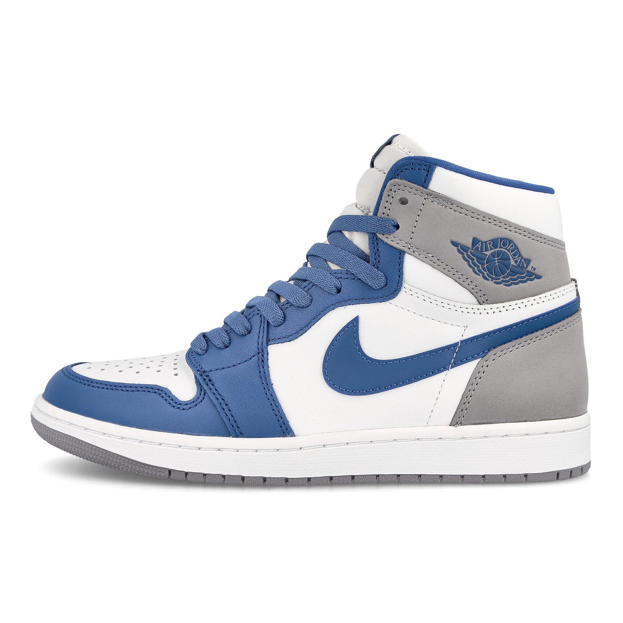 Jordan Air Jordan 1 Retro High OG True Blue / White - Cememt Grey High Top Sneakers DZ5485 410 | Overkill