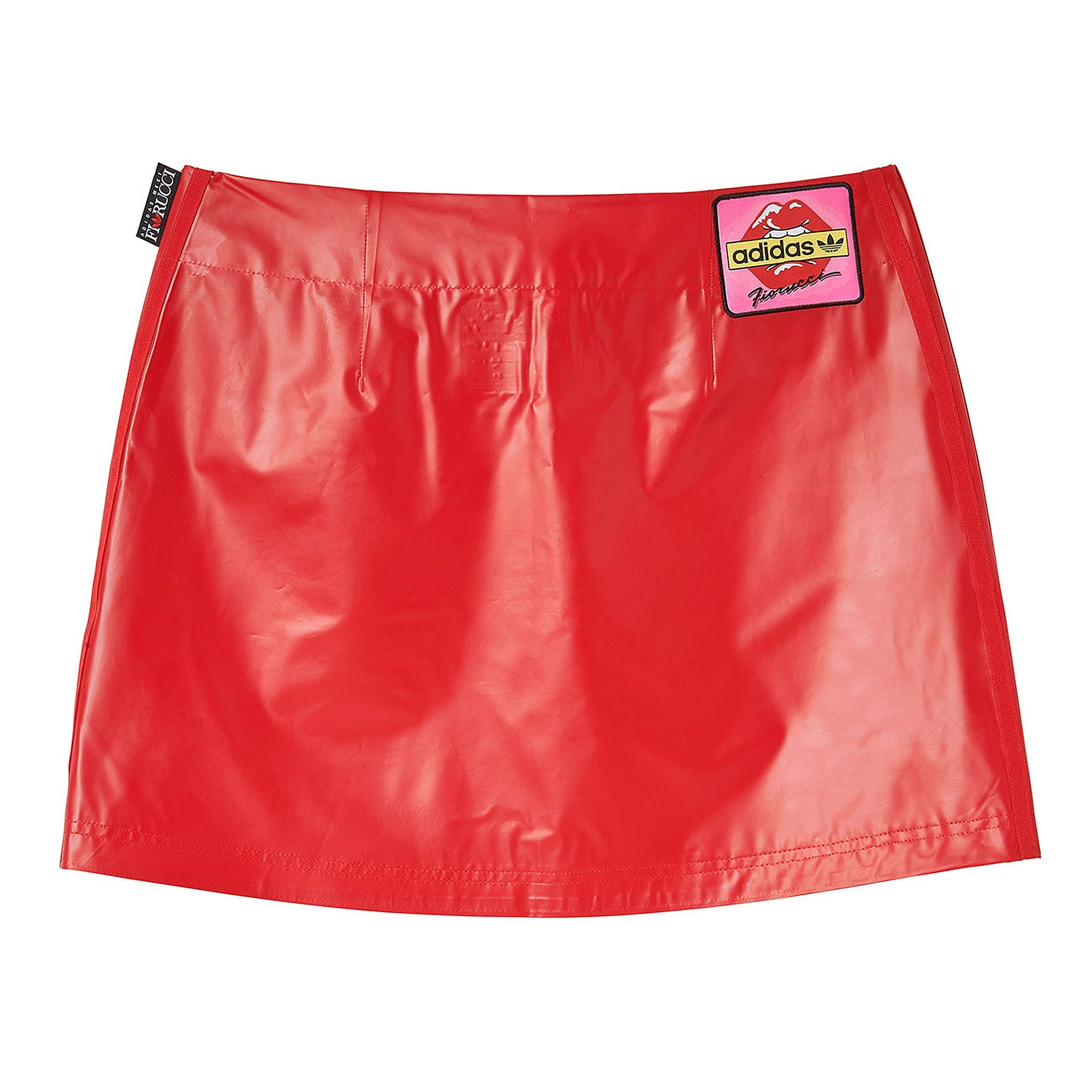adidas Fiorucci x adidas Wmns Kiss Mini Skirt Red Skirts Material | Overkill