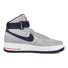 Nike wmns air force hi qs Wolf Grey / College Navy - University Red High Top Sneakers  Silhouette | Overkill