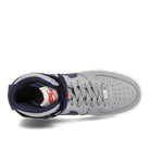 Nike wmns air force hi qs Wolf Grey / College Navy - University Red High Top Sneakers  Detailfoto | Overkill
