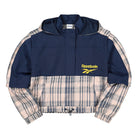Reebok Wmns CL Half Zip Jacket Buff / Collegiate Navy Jackets EB5103 | Overkill