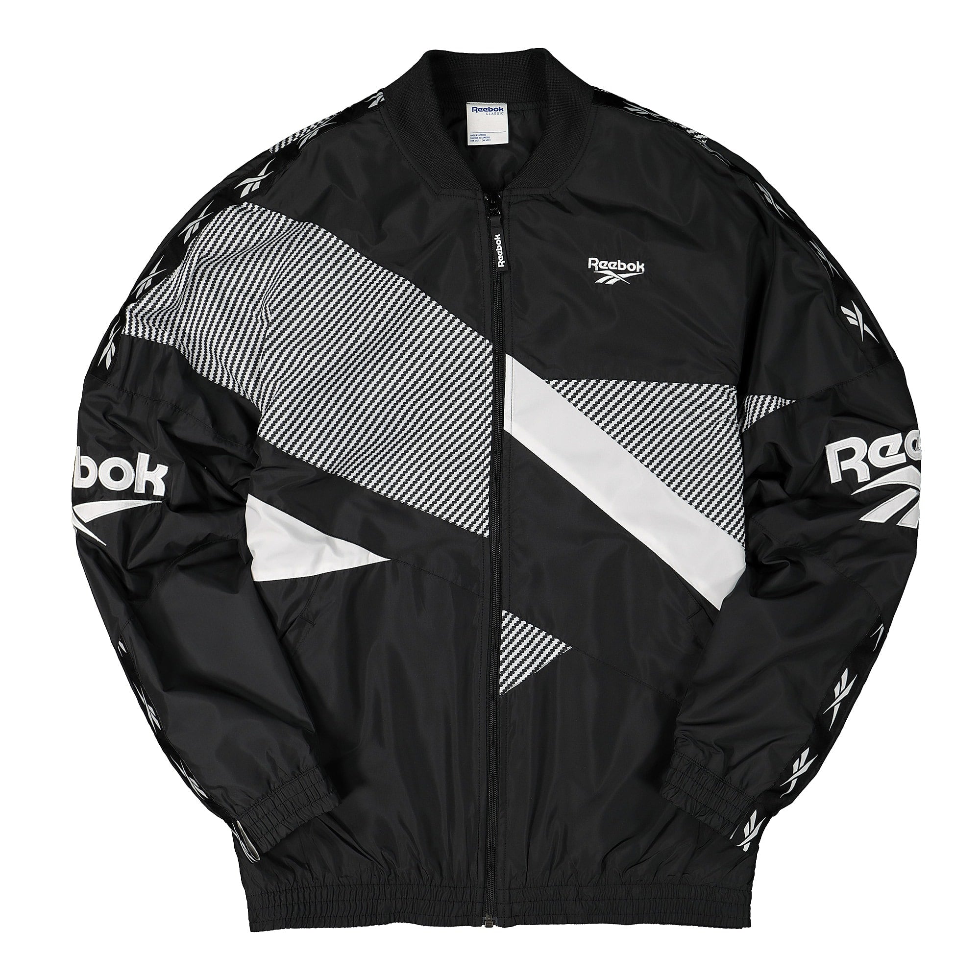 Reebok Classic Vector Jacket Black / White Track Jackets EC4625 | Overkill