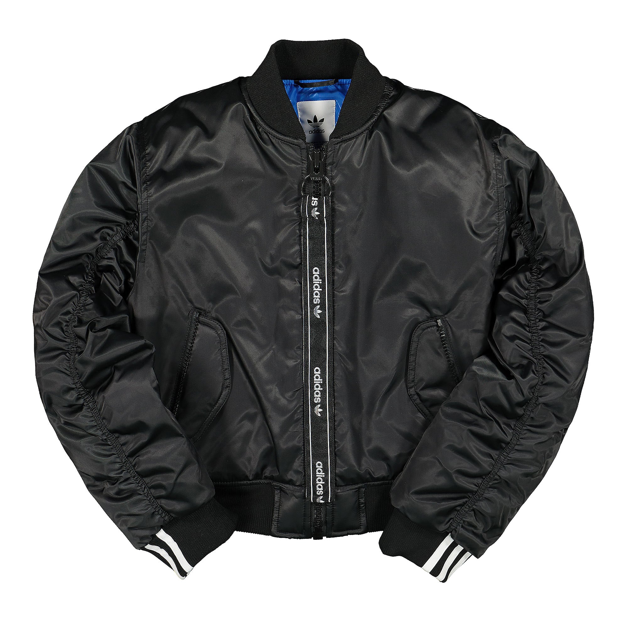 adidas Wmns Cropped Bomber Black Bomber & Varsity Jackets ED7630 | Overkill