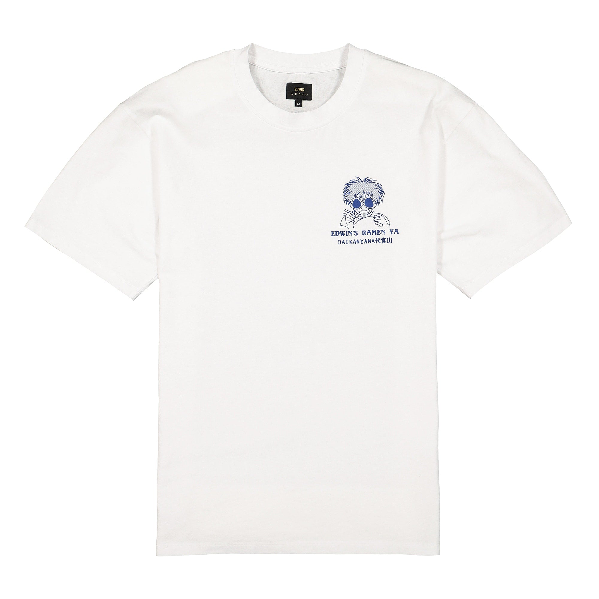 Edwin Ramen YA Cotton Single Jersey White T-Shirts I028350.02.67.03 | Overkill