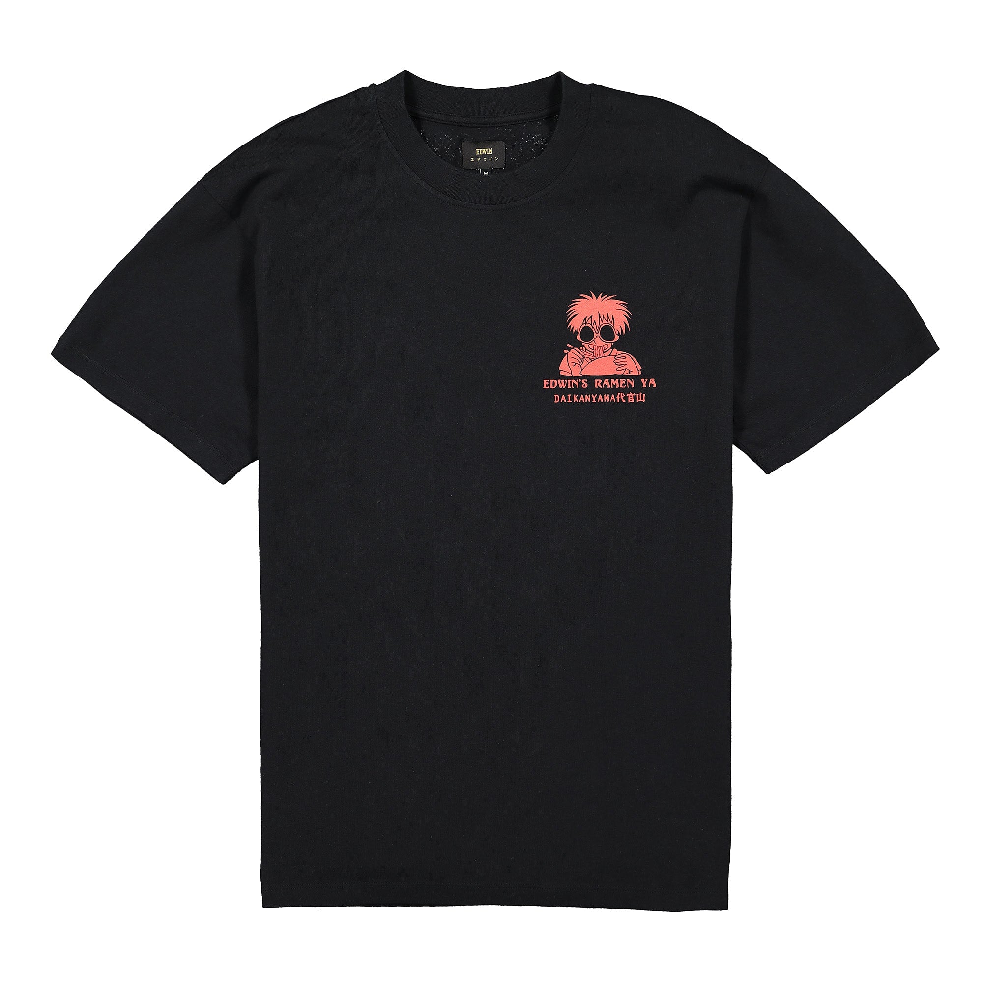Edwin Ramen YA Cotton Single Jersey Black T-Shirts I028350.89.67.03 | Overkill