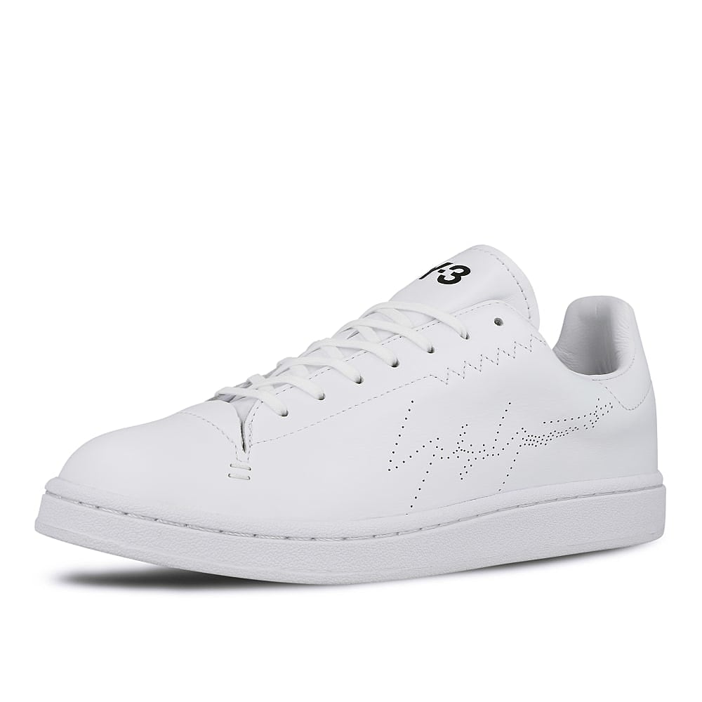 Y-3 yohji court Footwear White-Footwear White-Black Y-3 Sneakers  Close Up | Overkill