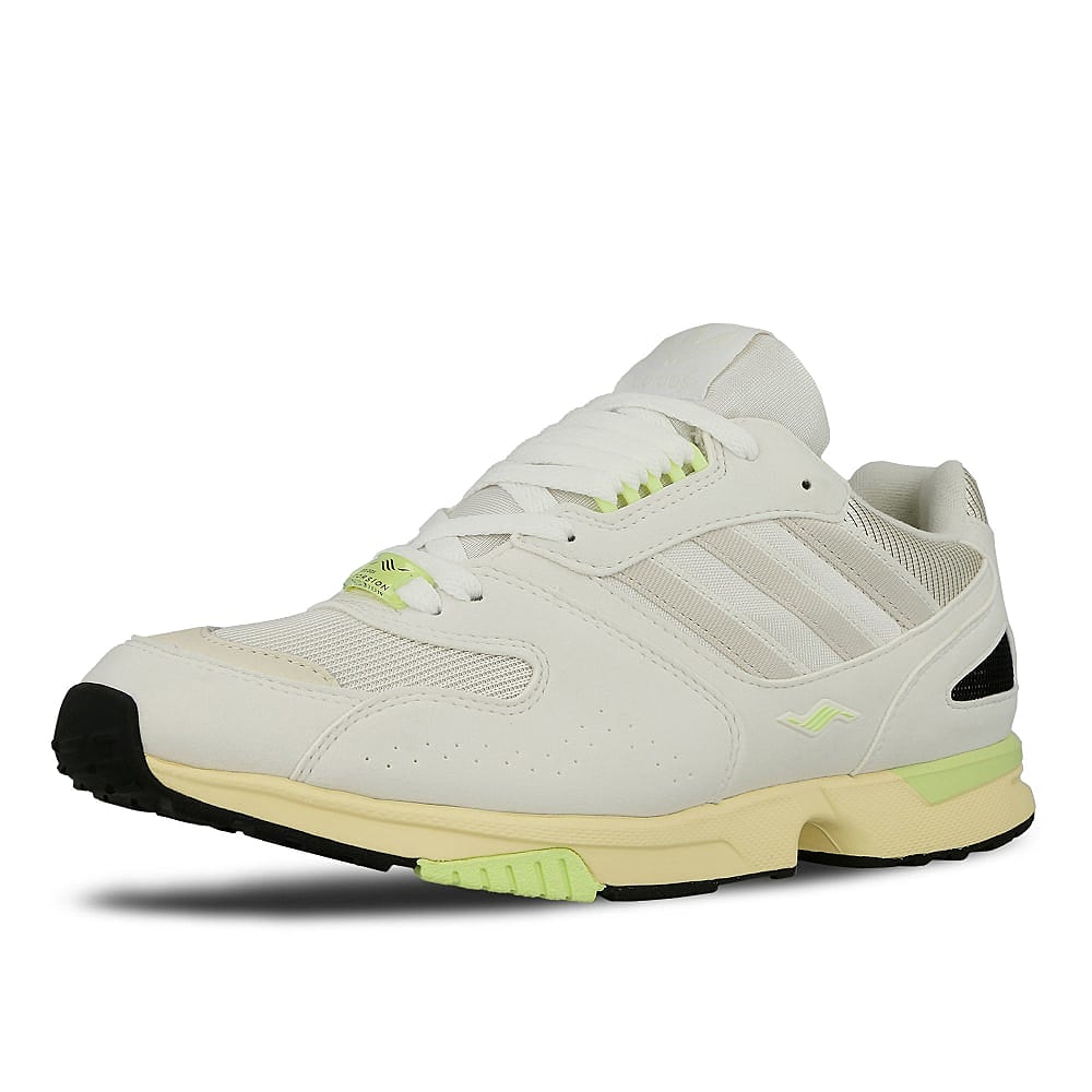 adidas zx 4000 Off White-Raw White-Chalk White Sneakers  Close Up | Overkill