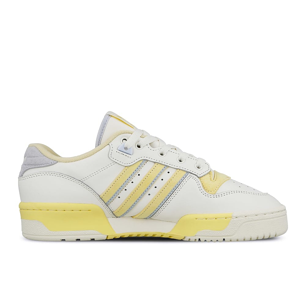 adidas rivalry low Cloud White-OffWhite-Easy Yellow Sneakers  Silhouette | Overkill