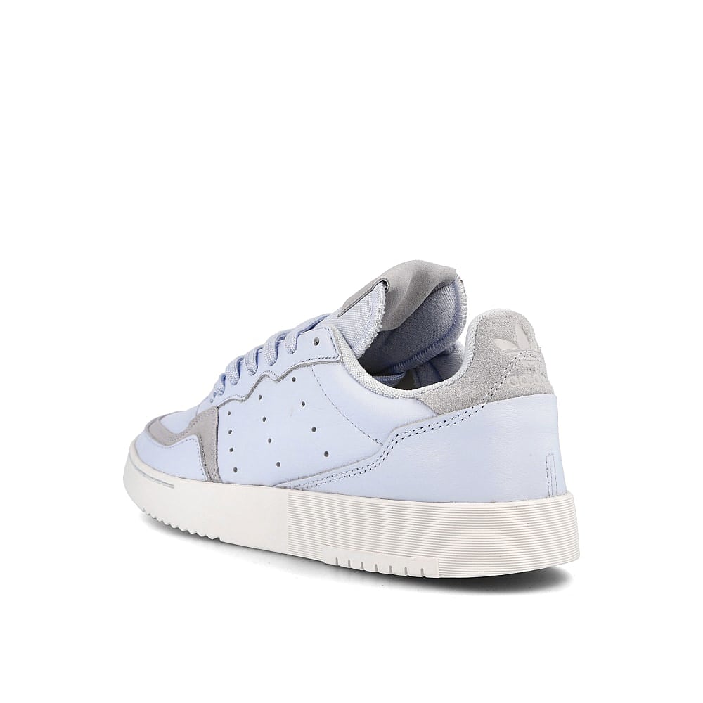 adidas supercourt Aero Blue / Aero Blue / Crystal White  Close-up | Overkill