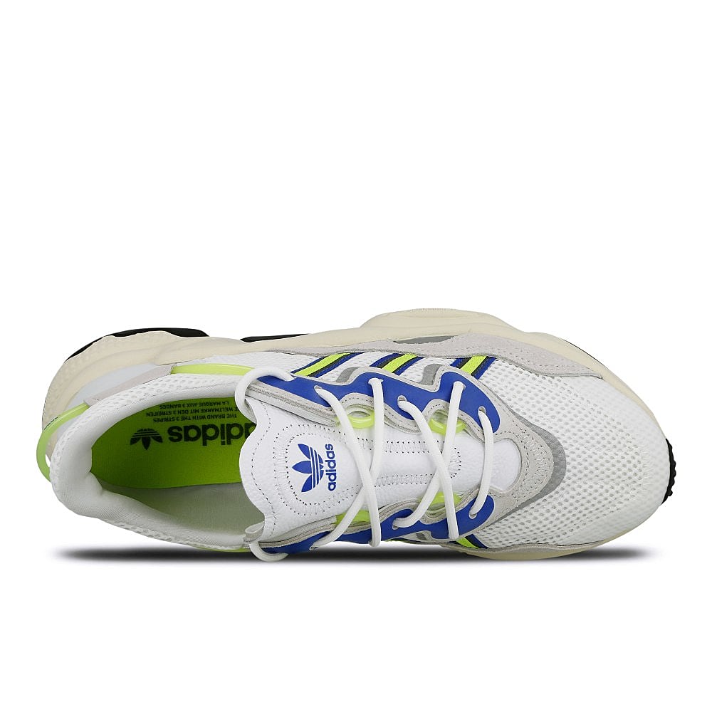 adidas ozweego Footwear White-Grey One-Solar Yellow Sneakers  Detailfoto | Overkill