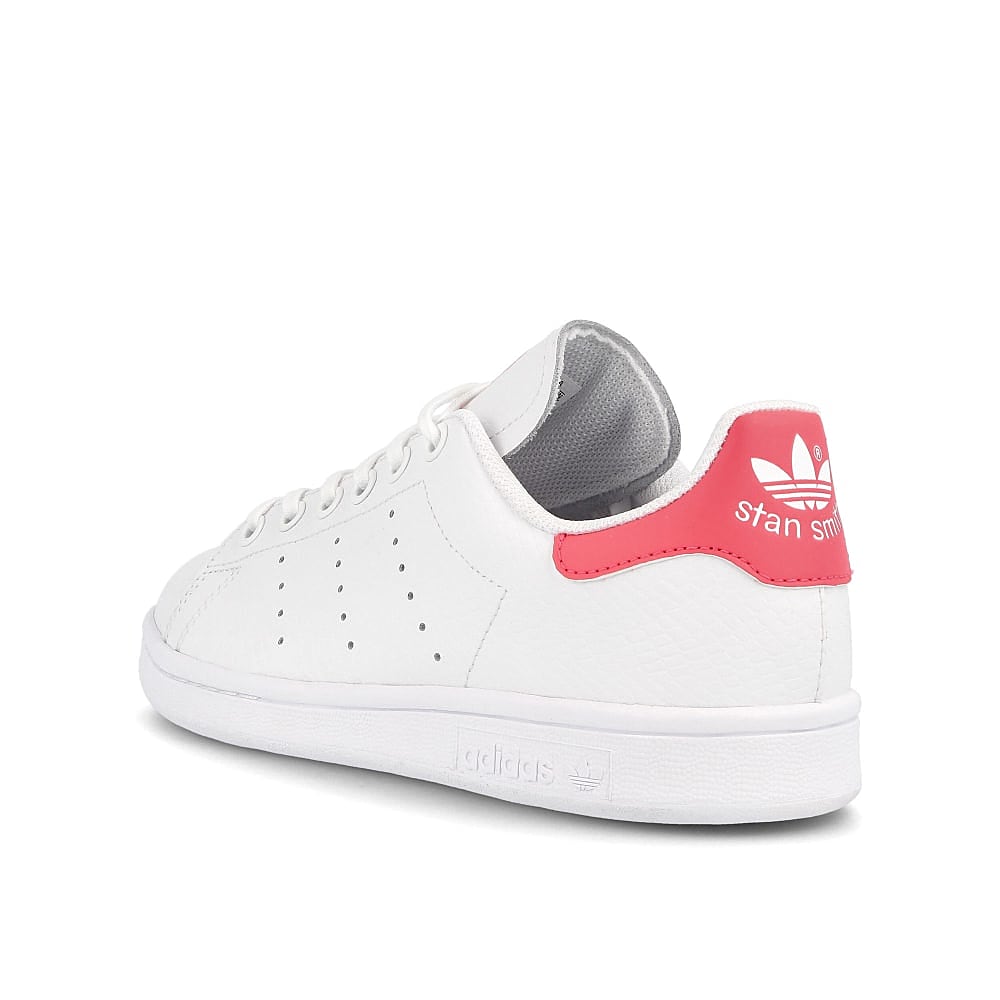 adidas stan smith junior Running White-Running White-Real Pink Sneakers  Material | Overkill