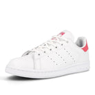 adidas stan smith junior Running White-Running White-Real Pink Sneakers  Close Up | Overkill