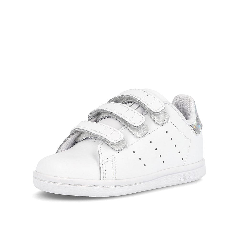 adidas stan smith cf infants Running White-Running White-Core Black Sneakers  Close Up | Overkill