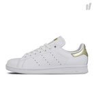adidas wmns stan smith Footwear White-Footwear White-Gold Metallic Sneakers EE8836 | Overkill