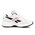 Reebok wmns aztrek 96 White-Jasmin Pink-Black Sneakers  Silhouette | Overkill