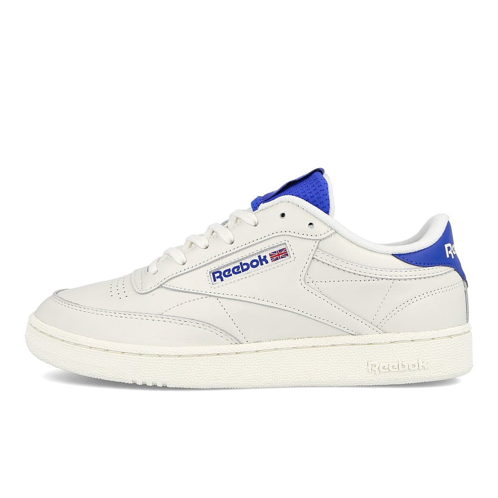 Reebok club c 85 mu Chalk / Humble Blue / Radiant Red  EF3252 | Overkill