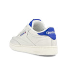 Reebok club c 85 mu Chalk / Humble Blue / Radiant Red  Close-up | Overkill