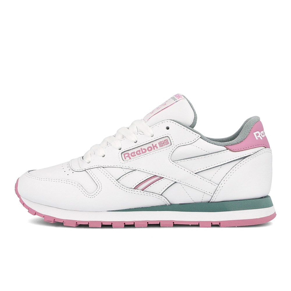 Reebok wmns classic leather White / Green Slate / Jasmine Pink  EF3276 | Overkill