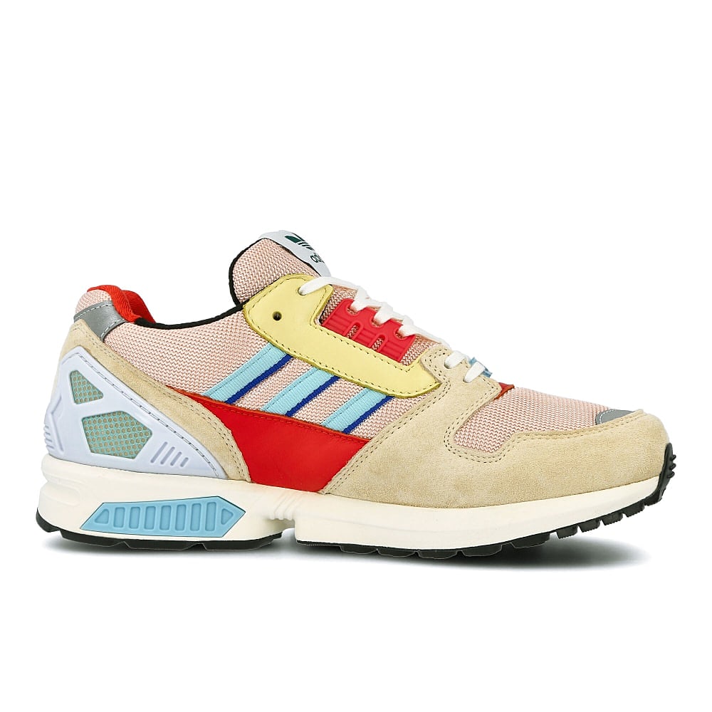 adidas zx 8000 Vapour Pink / Clear Aqua / Easy Yellow   Material | Overkill