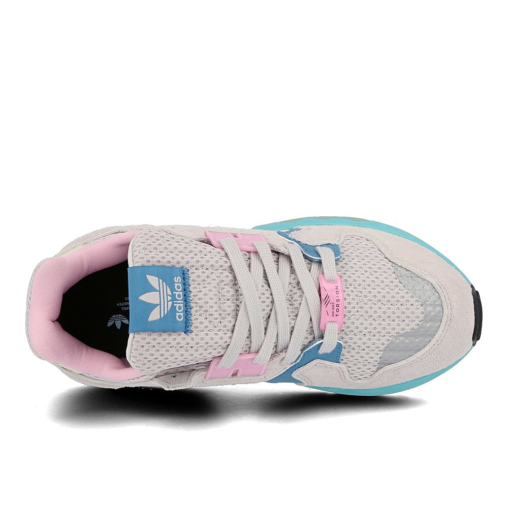 adidas wmns zx torsion Grey One / Grey Two / True PInk Low Top Sneakers  Detailfoto | Overkill
