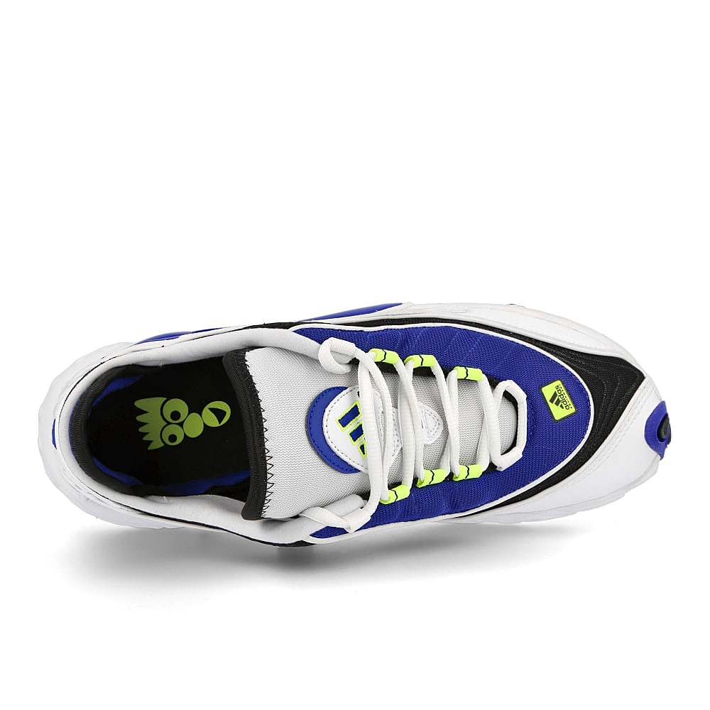adidas fyw 98 Footwear White-Team Royal Blue-Solar Yellow Sneakers  Detailfoto | Overkill