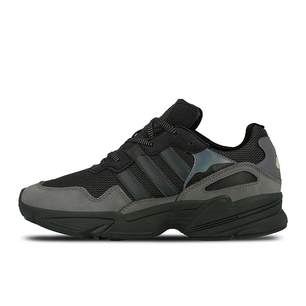 adidas yung-96 Core Black-Carbon-Hi-res Yellow Sneakers EF5830 | Overkill