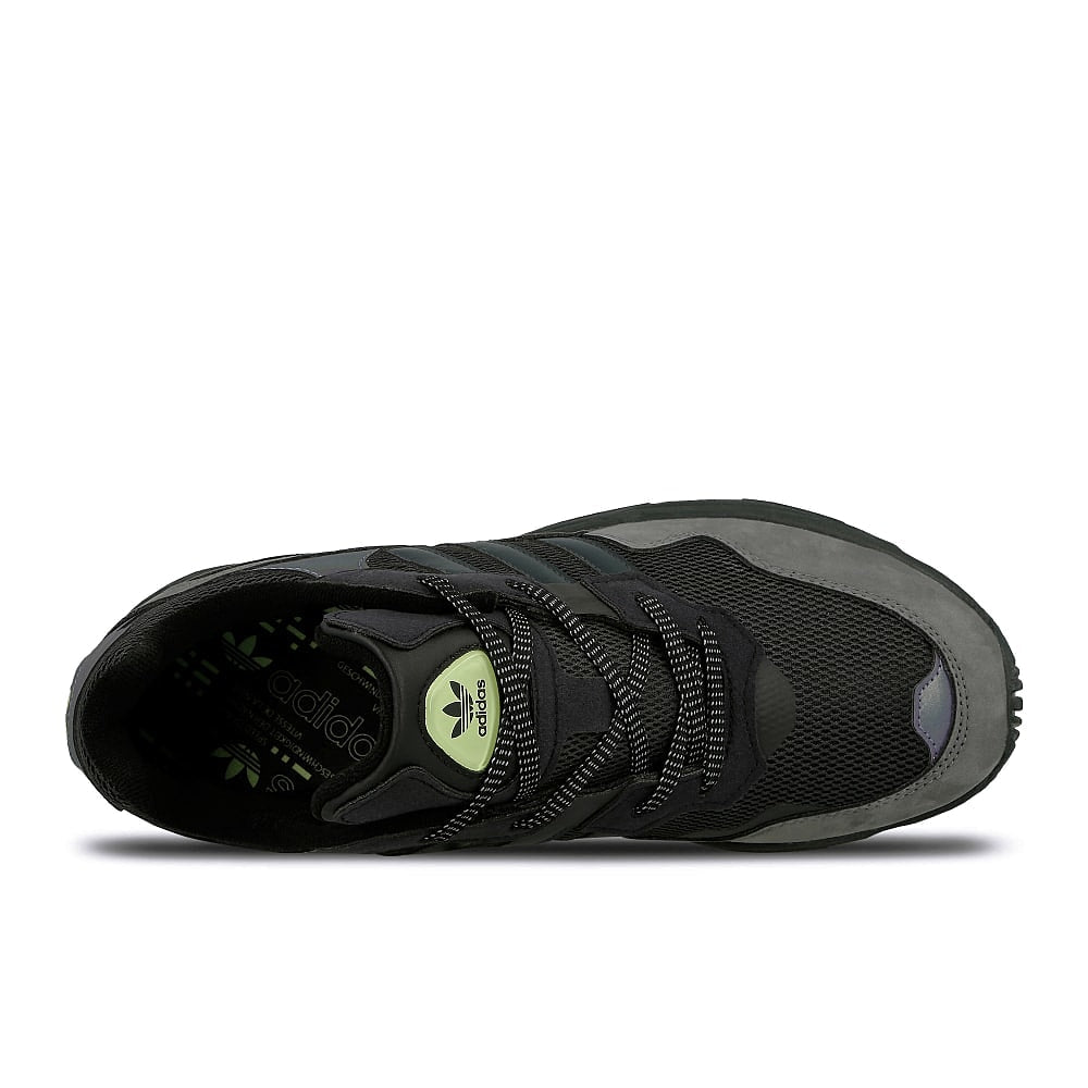 adidas yung-96 Core Black-Carbon-Hi-res Yellow Sneakers  Detailfoto | Overkill