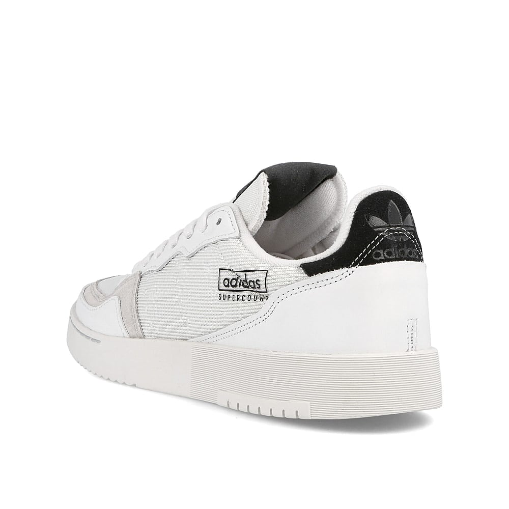 adidas supercourt Running White-Running White-Core Black Sneakers  Material | Overkill