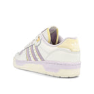 adidas rivalry low Cloud White / Off White / Purple Tint  Close-up | Overkill