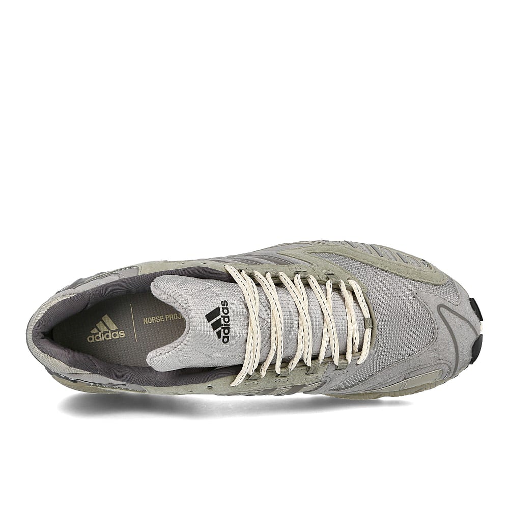 adidas Norse Projects x adidas Consortium Torsion TRDC Grey-Medium Solid Grey-Frozen Yellow Sneakers  Detailfoto | Overkill