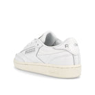 Reebok wmns club c 85 White-Silver Metallic-Grey Sneakers  Material | Overkill