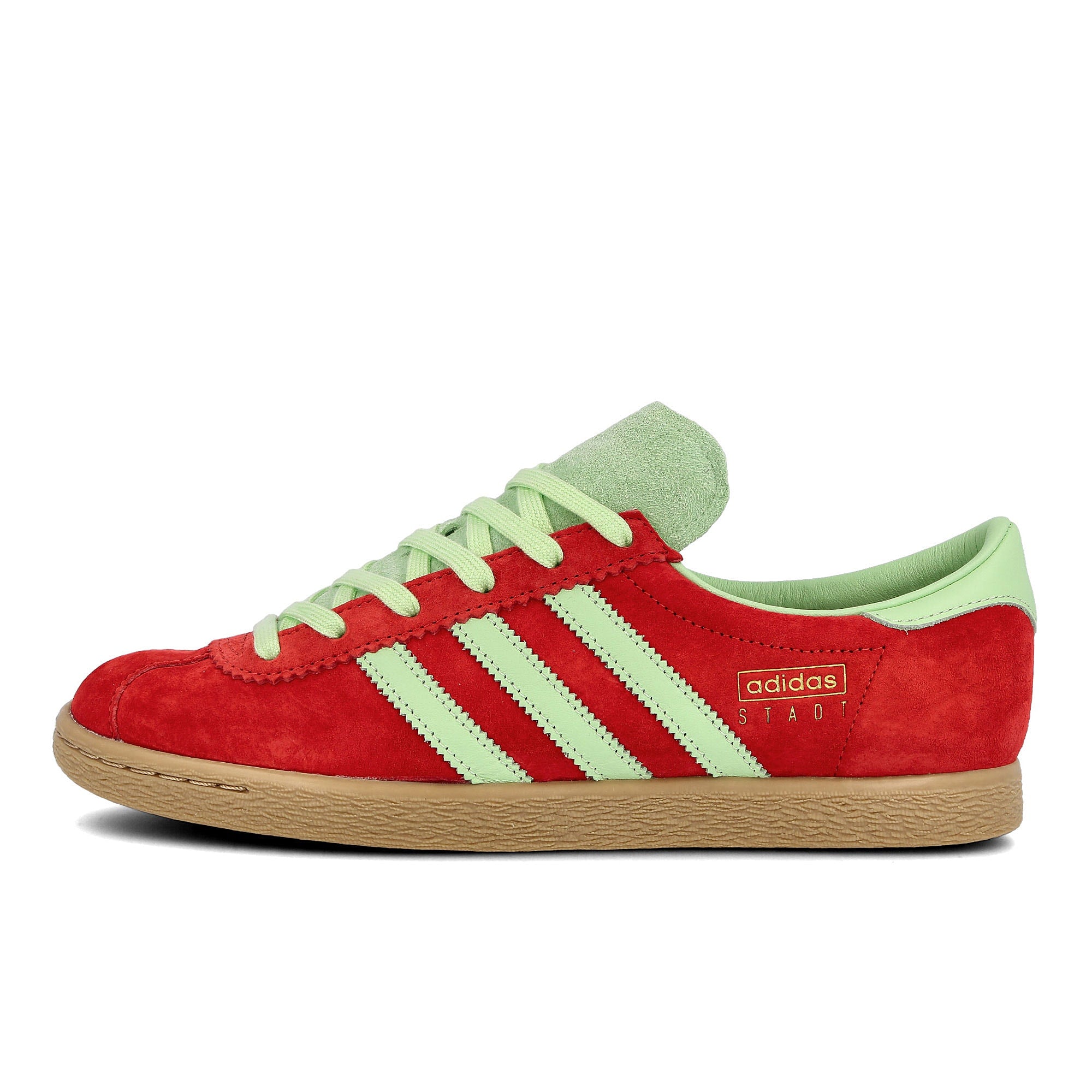 adidas stadt Scarlet-Glow Green-Gold Metallic Sneakers EF9169 | Overkill