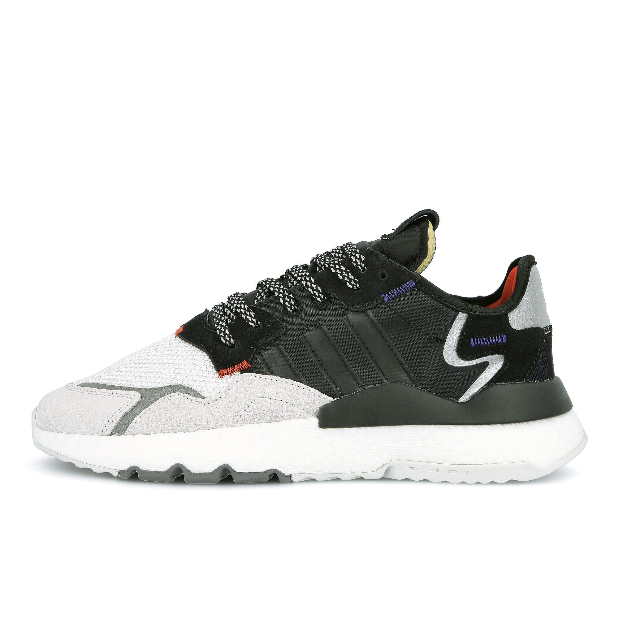 adidas nite jogger Core Black-Core Black-Crystal White Low Top Sneakers EF9419 | Overkill