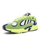 adidas yung-1 Solar Green-Real Purple S18-Hi-Res Yellow Sneakers  Close Up | Overkill